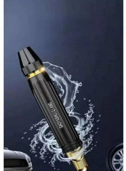 Portable High Pressure Washing Water Nozzle (Black)